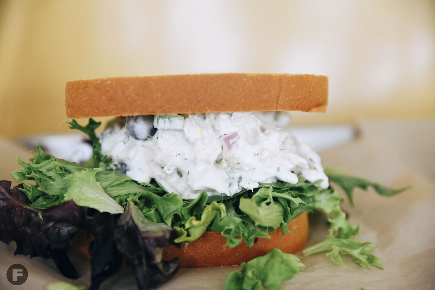 Thelma's Kitchen chicken salad sandwich